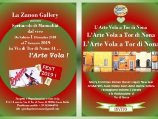 Cercasi partecipanti, espositori e artigiani per evento a Tor di Nona presso la Zanon Gallery